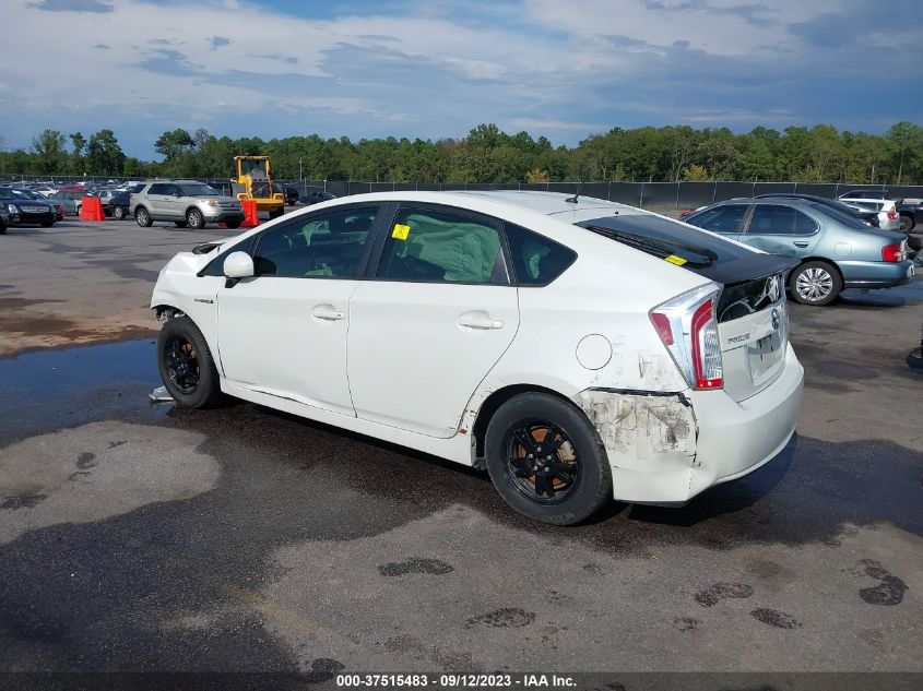 2013 TOYOTA PRIUS ONE/TWO/THREE/FOUR/FIVE - JTDKN3DUXD1691711