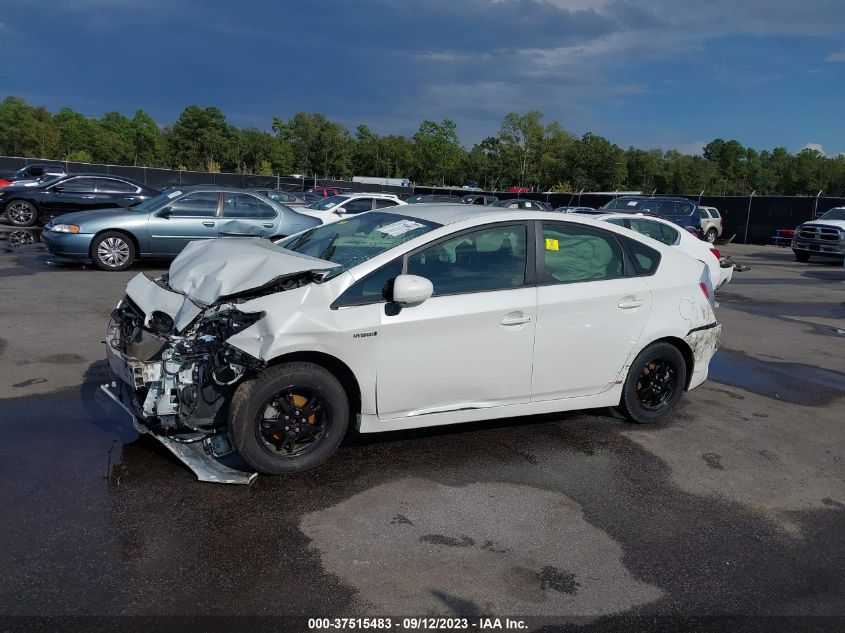 2013 TOYOTA PRIUS ONE/TWO/THREE/FOUR/FIVE - JTDKN3DUXD1691711
