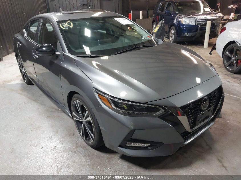 VIN 3N1AB8DV3MY214207 2021 NISSAN SENTRA SR