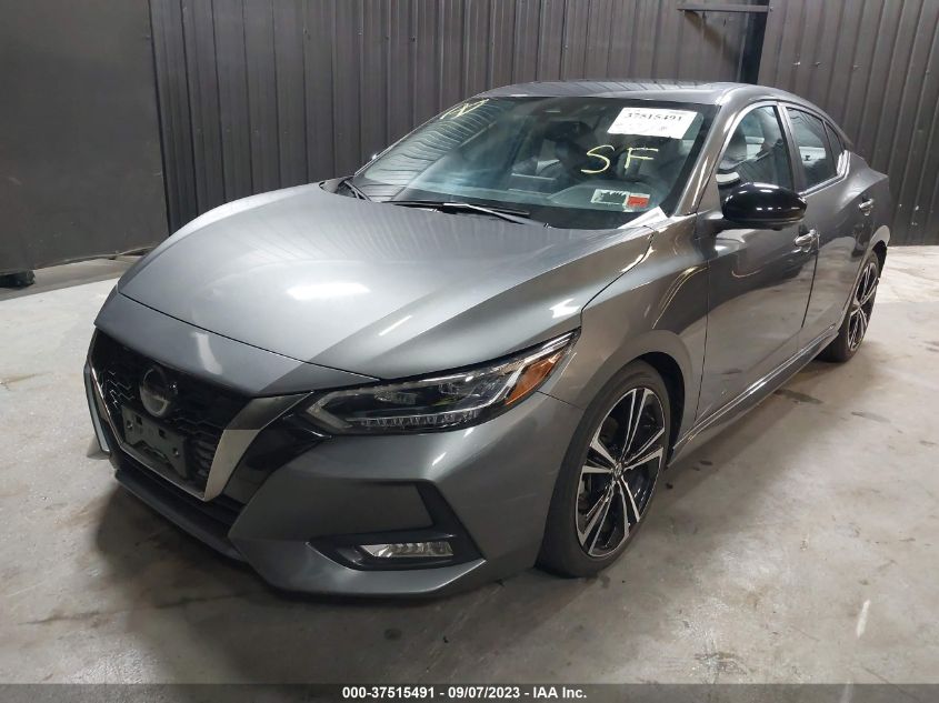 VIN 3N1AB8DV3MY214207 2021 NISSAN SENTRA SR