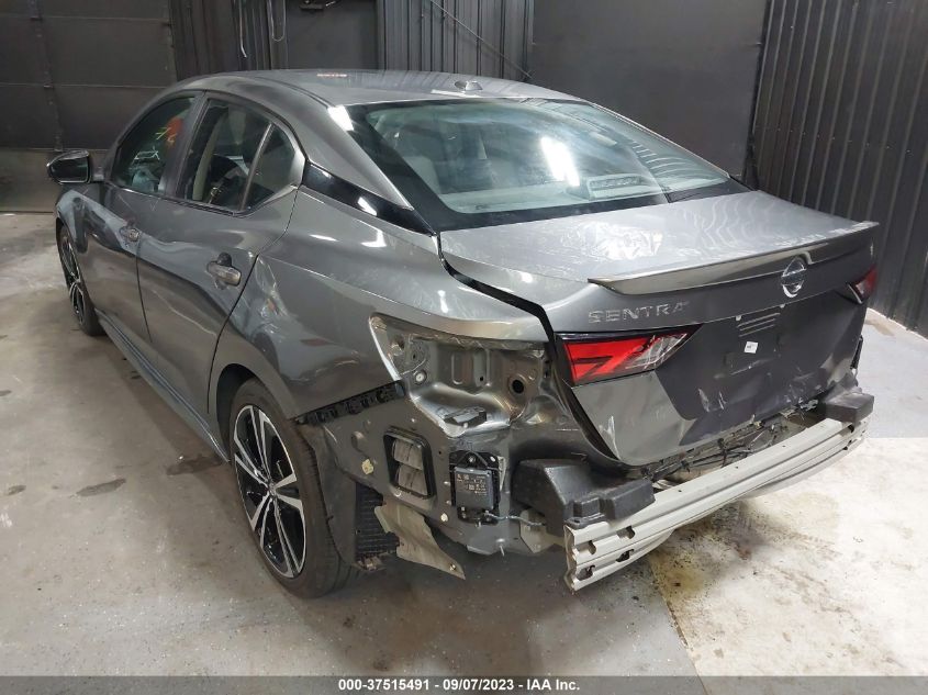 VIN 3N1AB8DV3MY214207 2021 NISSAN SENTRA SR
