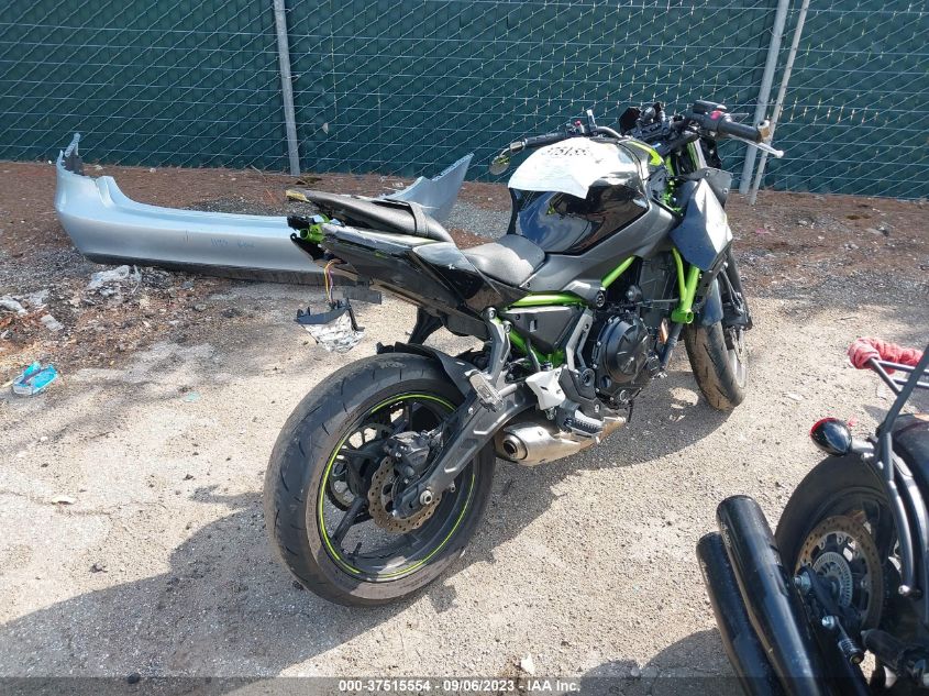 2022 KAWASAKI ER650 L ML5EREL1XNDA50849