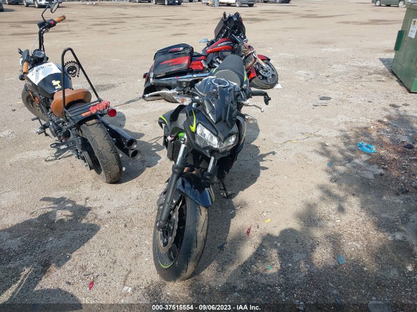 2022 KAWASAKI ER650 L ML5EREL1XNDA50849