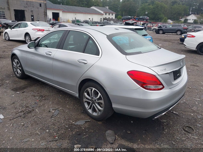 VIN 55SWF4KB2JU244930 2018 MERCEDES-BENZ C-CLASS C 300