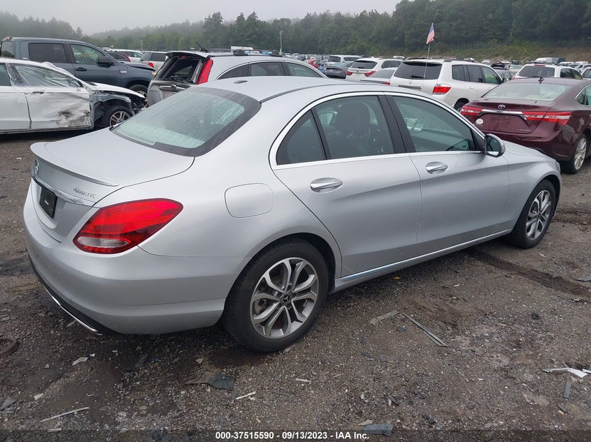 VIN 55SWF4KB2JU244930 2018 MERCEDES-BENZ C-CLASS C 300