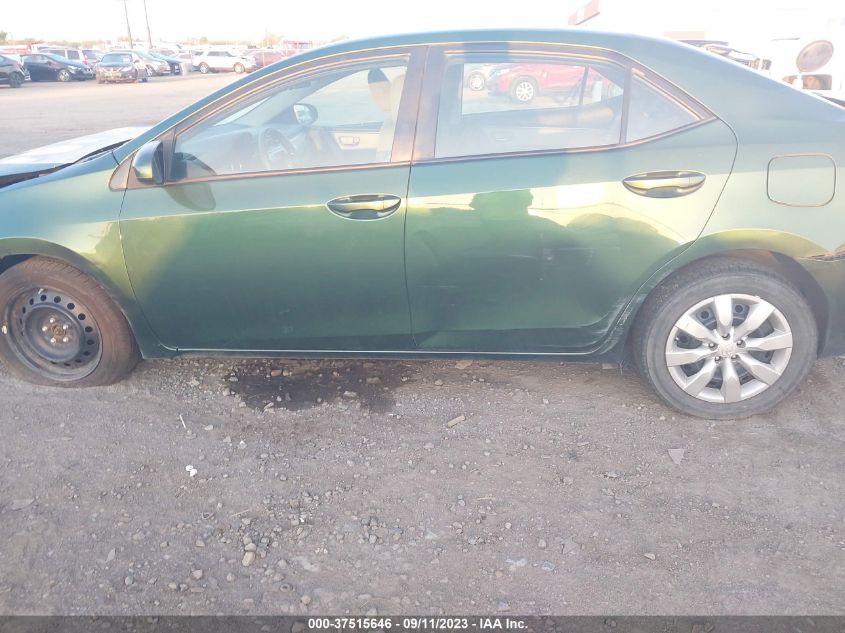 2015 TOYOTA COROLLA L/LE/S/S PLUS/LE PLUS - 2T1BURHE6FC421592