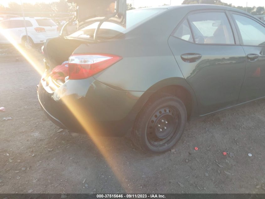 2015 TOYOTA COROLLA L/LE/S/S PLUS/LE PLUS - 2T1BURHE6FC421592