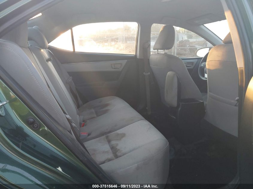 2015 TOYOTA COROLLA L/LE/S/S PLUS/LE PLUS - 2T1BURHE6FC421592