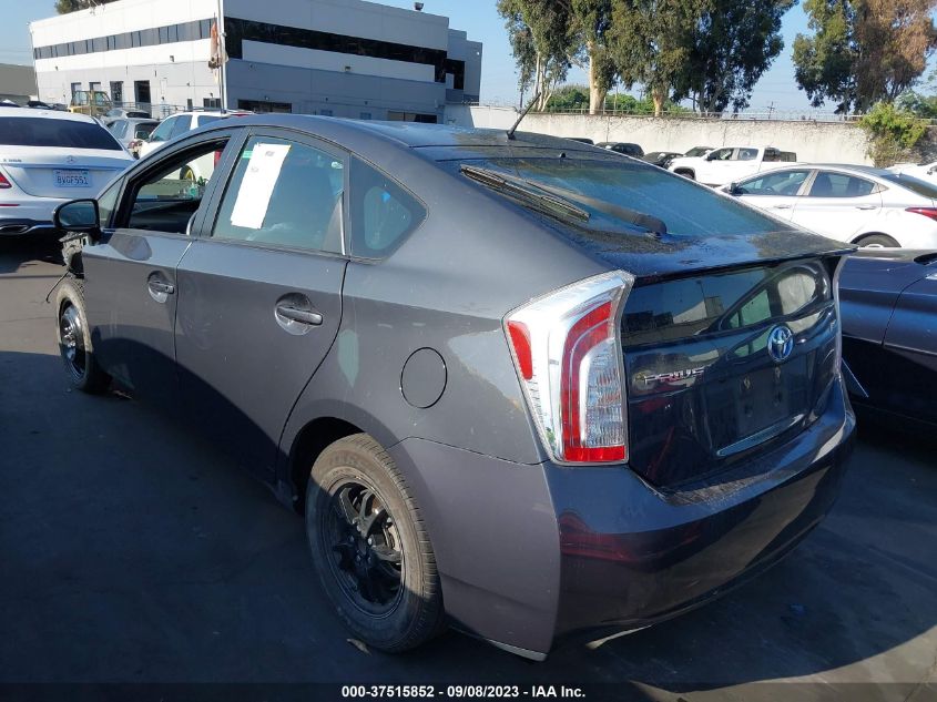 2015 TOYOTA PRIUS FOUR - JTDKN3DU7F0461021