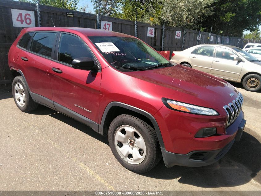 2015 JEEP CHEROKEE SPORT - 1C4PJMAB8FW552497