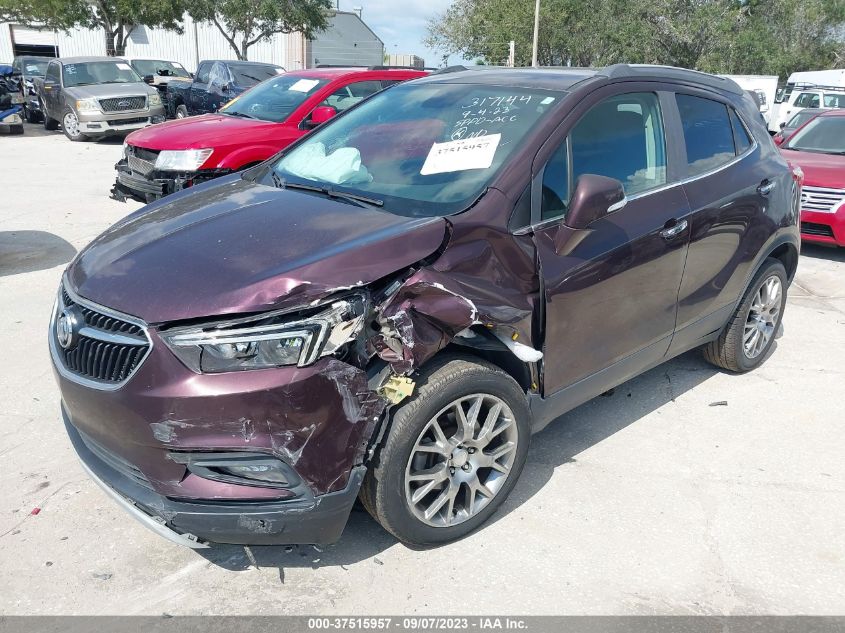 2018 BUICK ENCORE SPORT TOURING - KL4CJ1SB0JB558297
