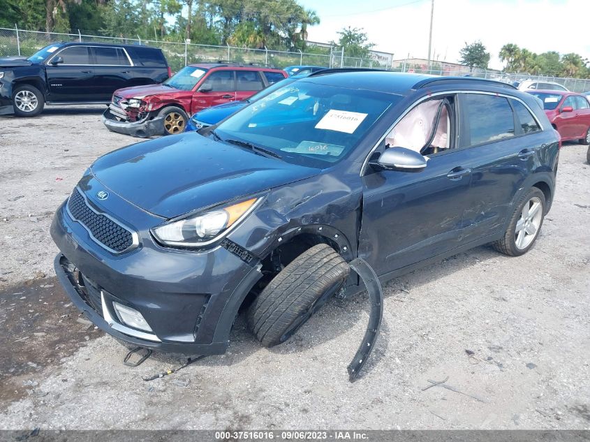 VIN KNDCC3LC2J5134928 2018 KIA NIRO EX