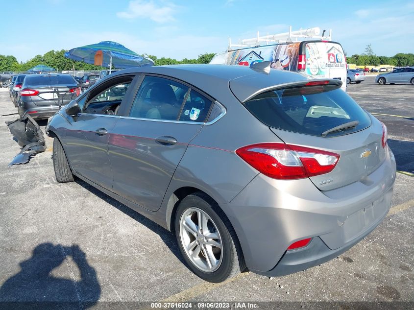 2017 CHEVROLET CRUZE LT - 3G1BE6SM8HS601389