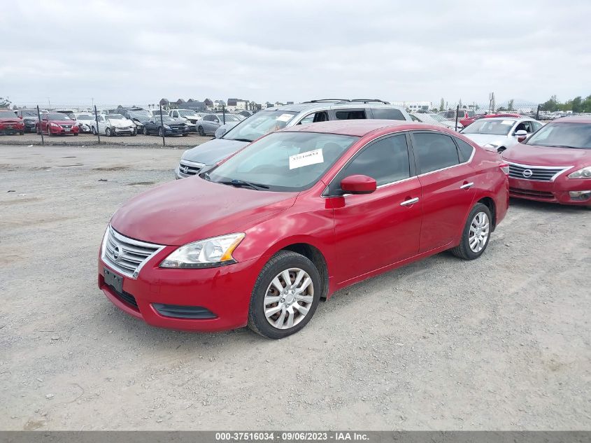 2014 NISSAN SENTRA SV - 3N1AB7AP8EY327605