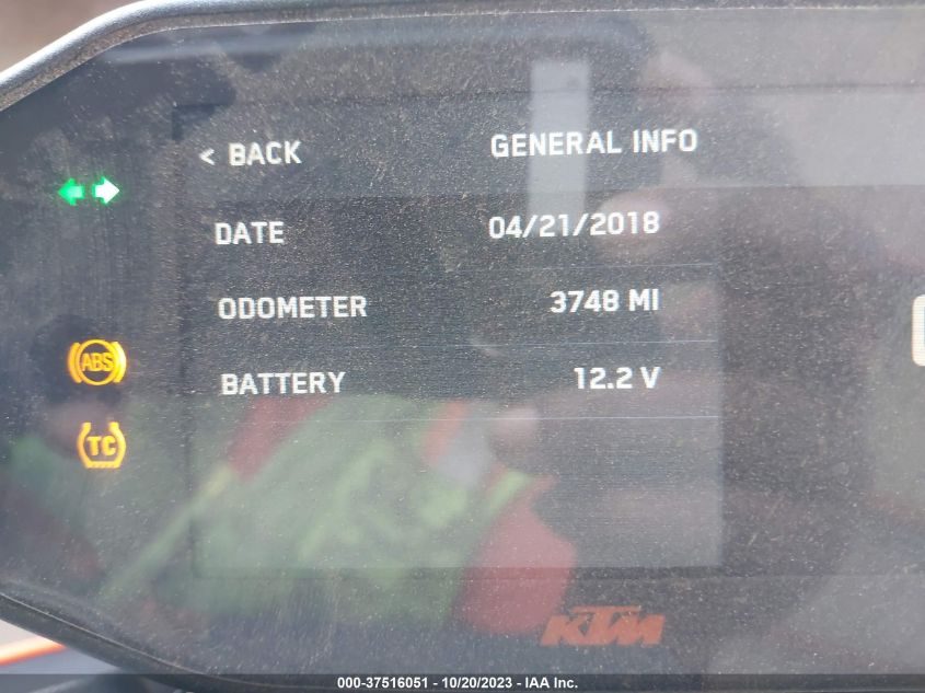 2020 KTM 790 DUKE - VBKTU6403LM775449