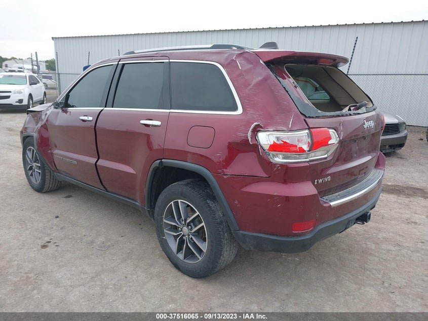 VIN 1C4RJEBG3HC731978 2017 JEEP GRAND CHEROKEE LIMITED