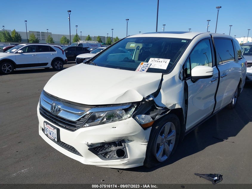 VIN 5FNRL6H71KB043298 2019 HONDA ODYSSEY EX-L