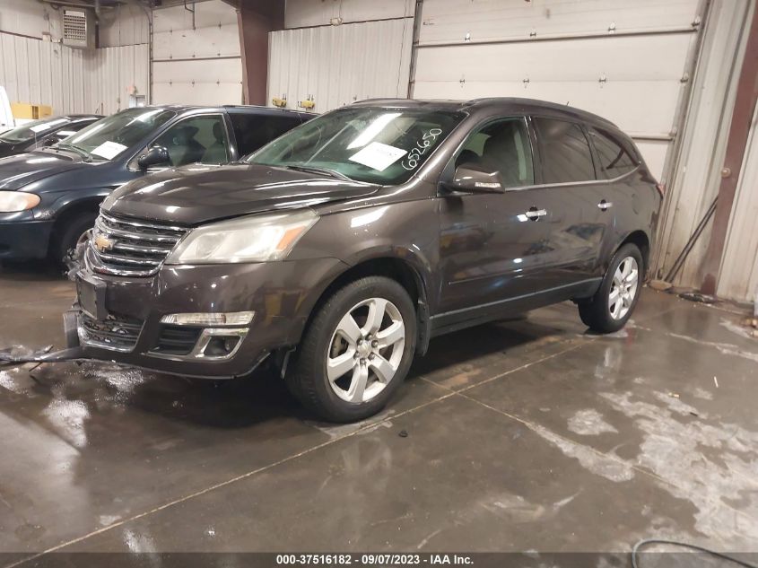 2016 CHEVROLET TRAVERSE LT - 1GNKRGKD7GJ256784