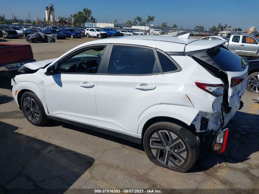 2023 HYUNDAI KONA ELECTRIC SEL - KM8K33AG9PU169574