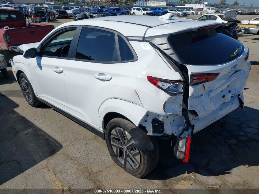 2023 HYUNDAI KONA ELECTRIC SEL - KM8K33AG9PU169574