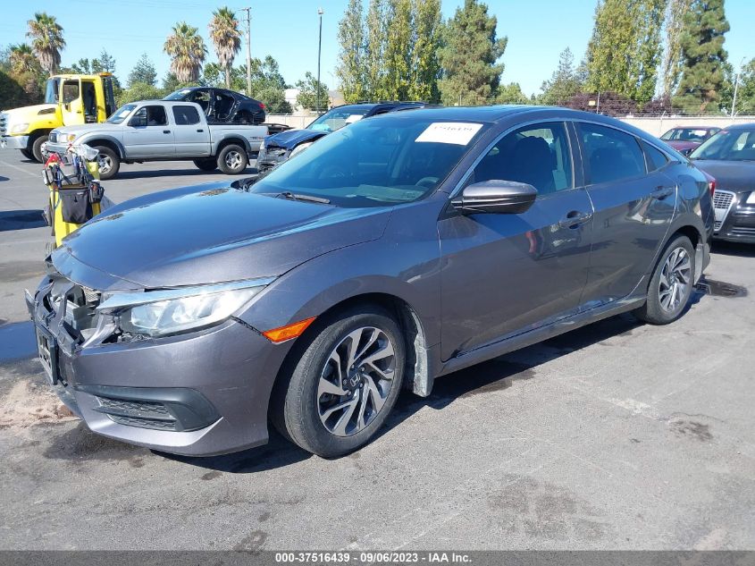 2018 HONDA CIVIC SEDAN EX - 19XFC2F72JE024536