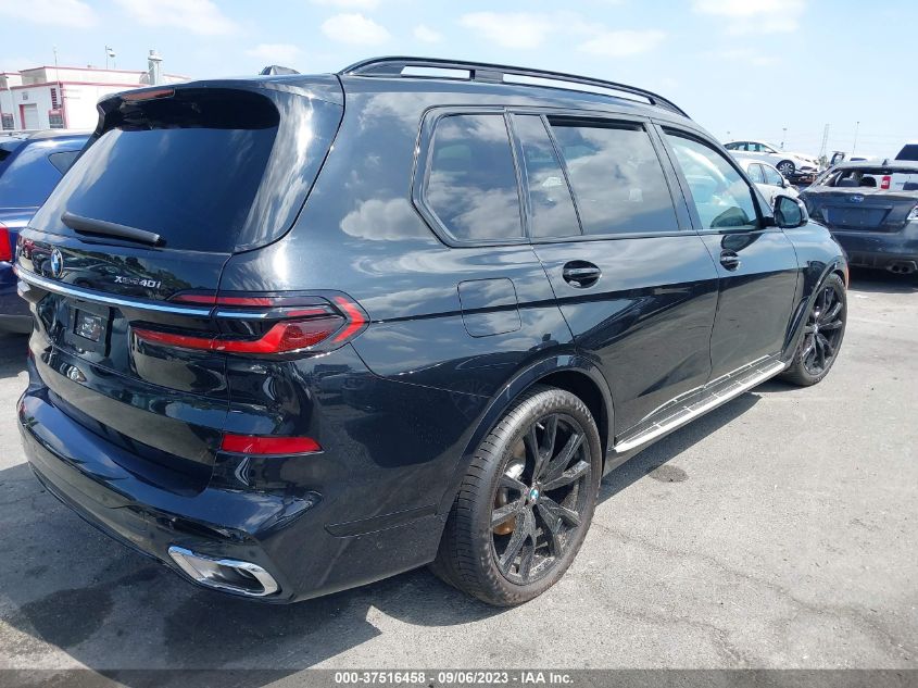2023 BMW X7 XDRIVE40I 5UX23EM05P9N49673