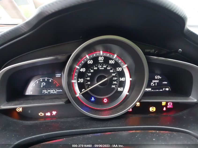 2015 MAZDA MAZDA3 I TOURING - 3MZBM1V70FM165204