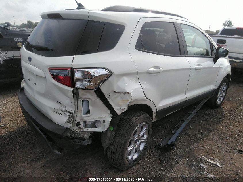 2022 FORD ECOSPORT SE - MAJ6S3GL4NC473675