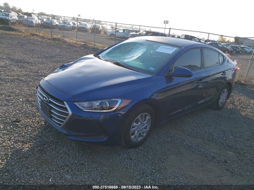 VIN 5NPD74LF7JH384562 2018 HYUNDAI ELANTRA SE