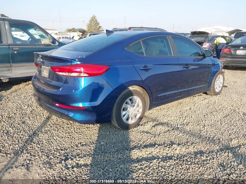 VIN 5NPD74LF7JH384562 2018 HYUNDAI ELANTRA SE