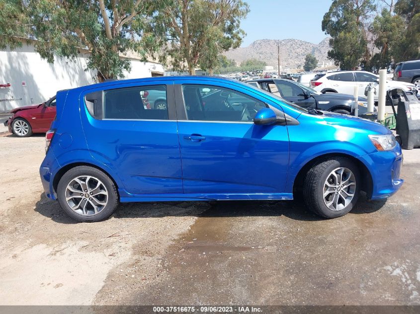 2017 CHEVROLET SONIC LT - 1G1JD6SH7H4148254