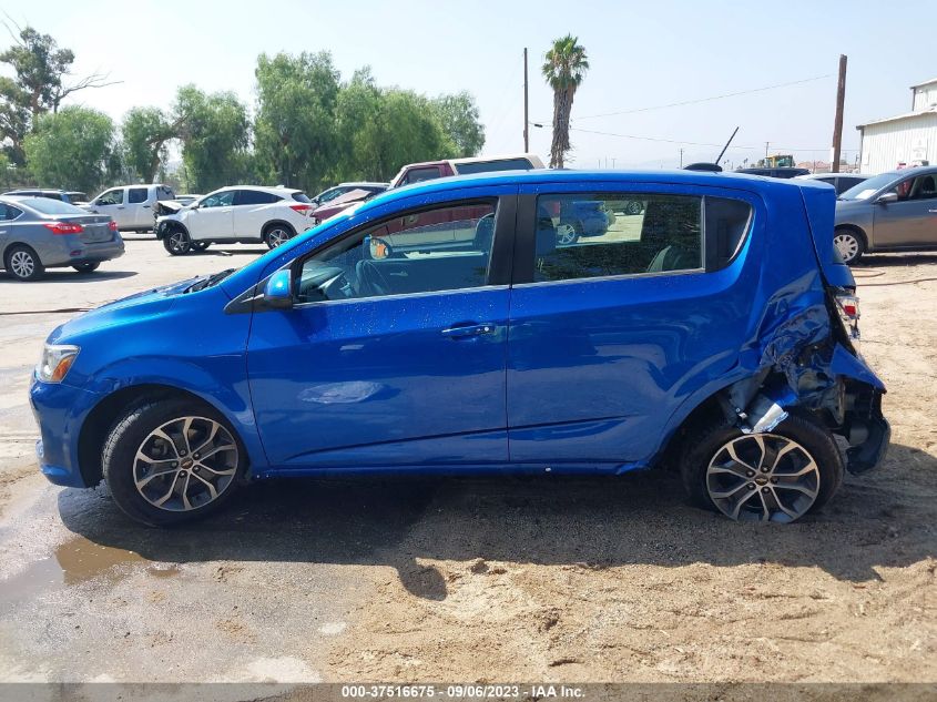 2017 CHEVROLET SONIC LT - 1G1JD6SH7H4148254