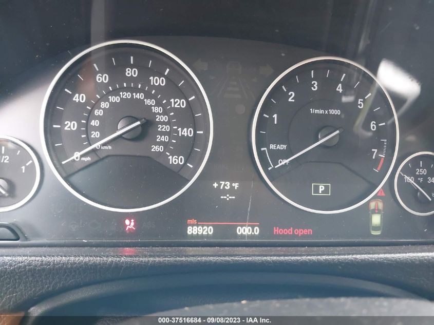 2013 BMW 3 SERIES 328I XDRIVE - WBA3B5G57DNS05536