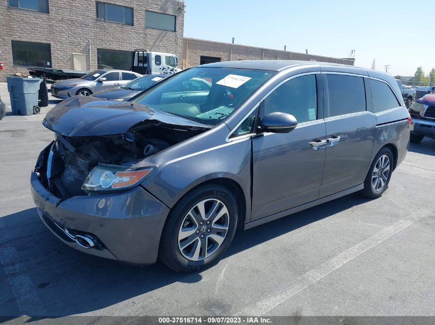 2015 HONDA ODYSSEY TOURING - 5FNRL5H99FB056415