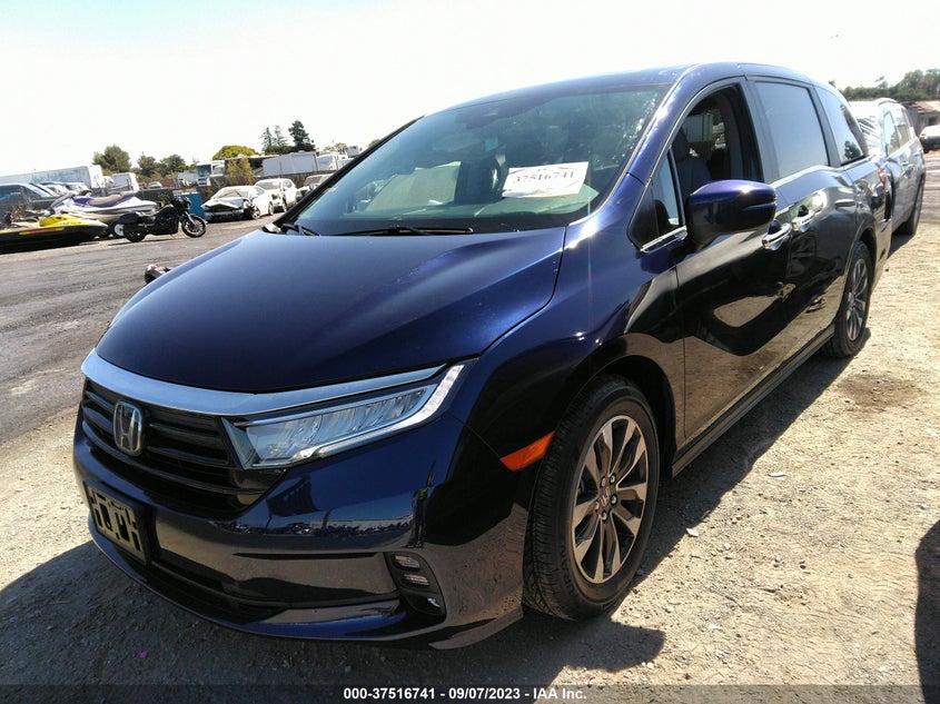 VIN 5FNRL6H68PB076491 2023 HONDA ODYSSEY EX-L