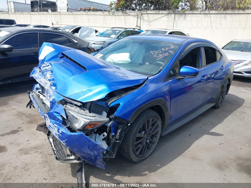 VIN JF1VBAF63N9003243 2022 SUBARU WRX PREMIUM