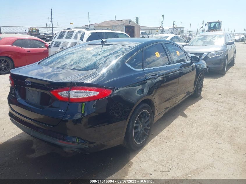 2016 FORD FUSION SE - 3FA6P0H78GR325714