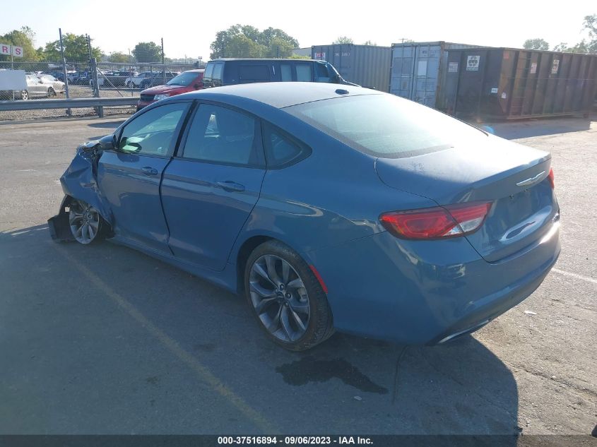 2015 CHRYSLER 200 S - 1C3CCCBB8FN566931