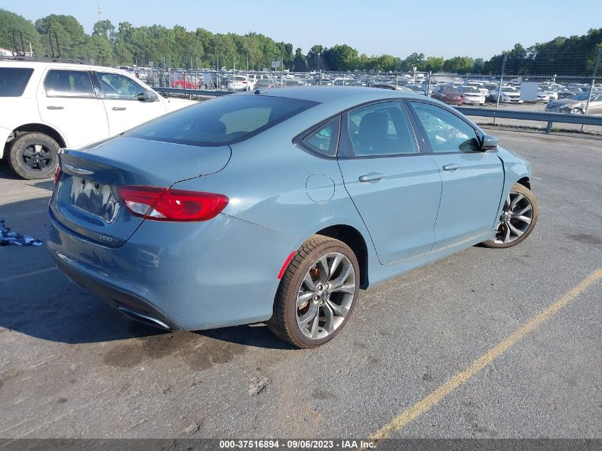 2015 CHRYSLER 200 S - 1C3CCCBB8FN566931