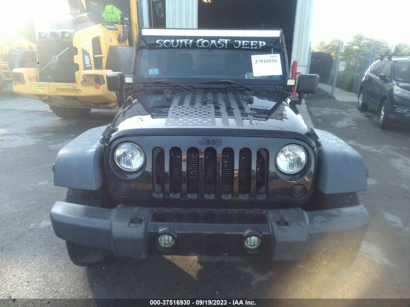 2014 JEEP WRANGLER UNLIMITED SPORT - 1C4BJWDG6EL327606