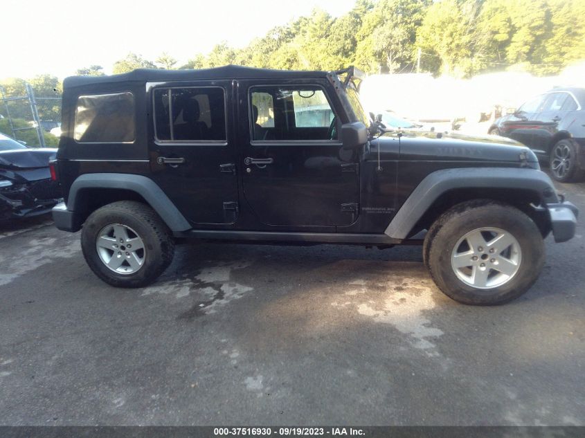 2014 JEEP WRANGLER UNLIMITED SPORT - 1C4BJWDG6EL327606