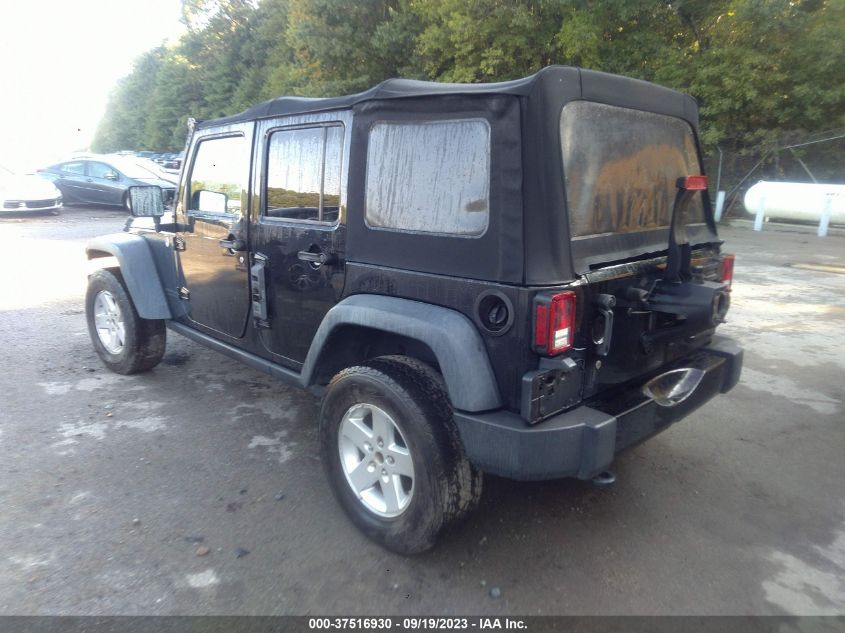 2014 JEEP WRANGLER UNLIMITED SPORT - 1C4BJWDG6EL327606