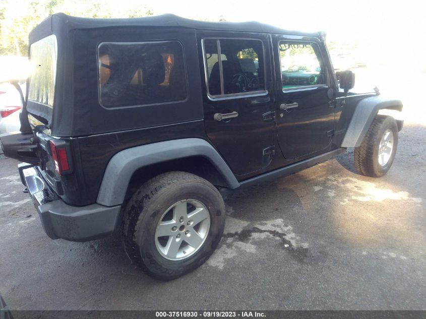 2014 JEEP WRANGLER UNLIMITED SPORT - 1C4BJWDG6EL327606
