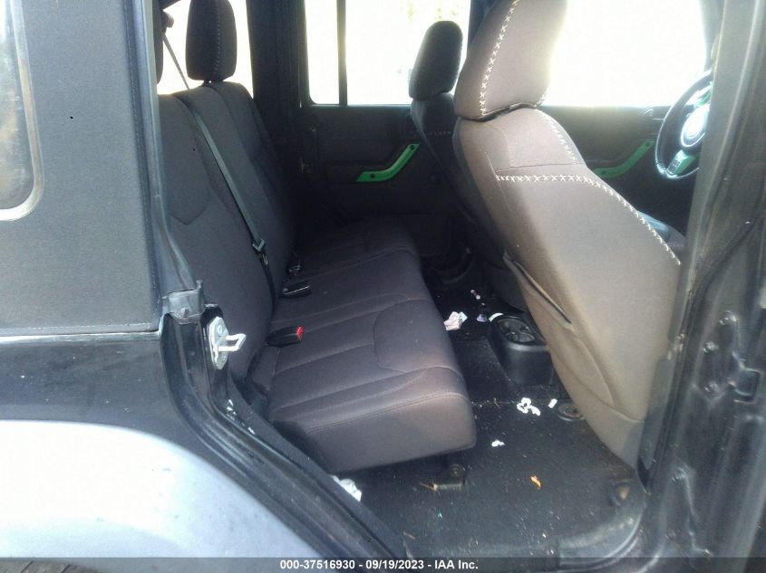 2014 JEEP WRANGLER UNLIMITED SPORT - 1C4BJWDG6EL327606