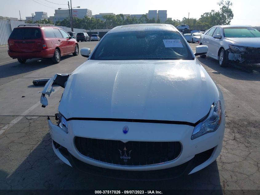 2014 MASERATI QUATTROPORTE S Q4 ZAM56RRA7E1098218