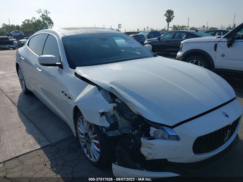 2014 MASERATI QUATTROPORTE S Q4 ZAM56RRA7E1098218