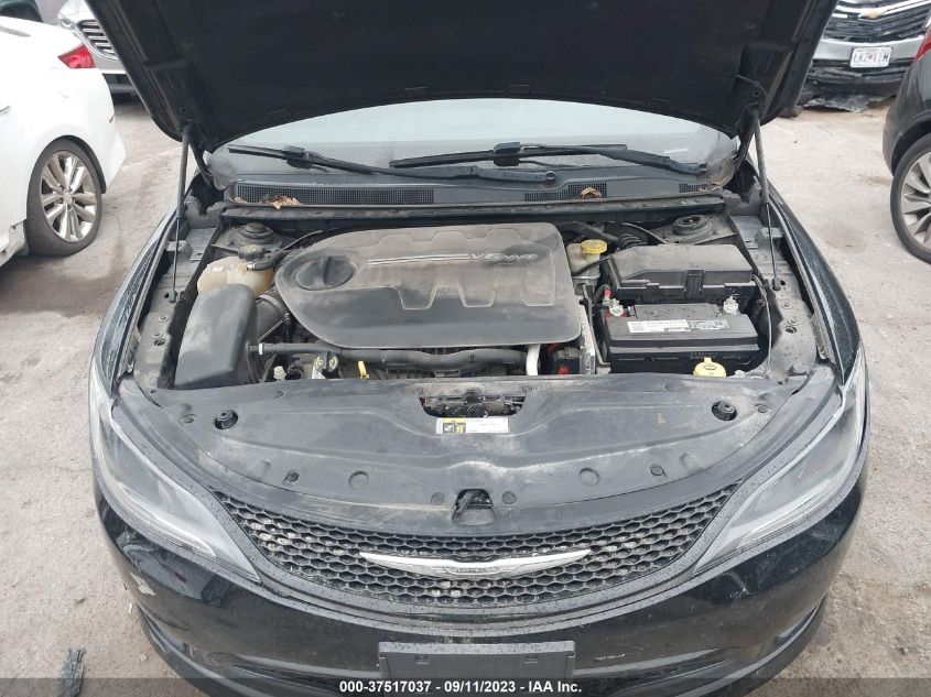 2015 CHRYSLER 200 S - 1C3CCCBG9FN582406