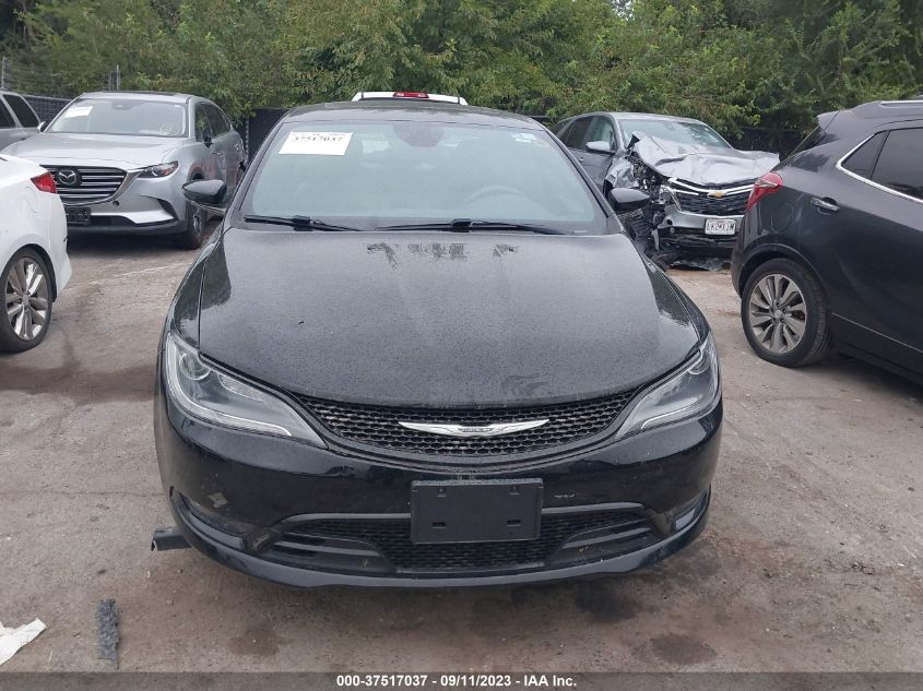 2015 CHRYSLER 200 S - 1C3CCCBG9FN582406