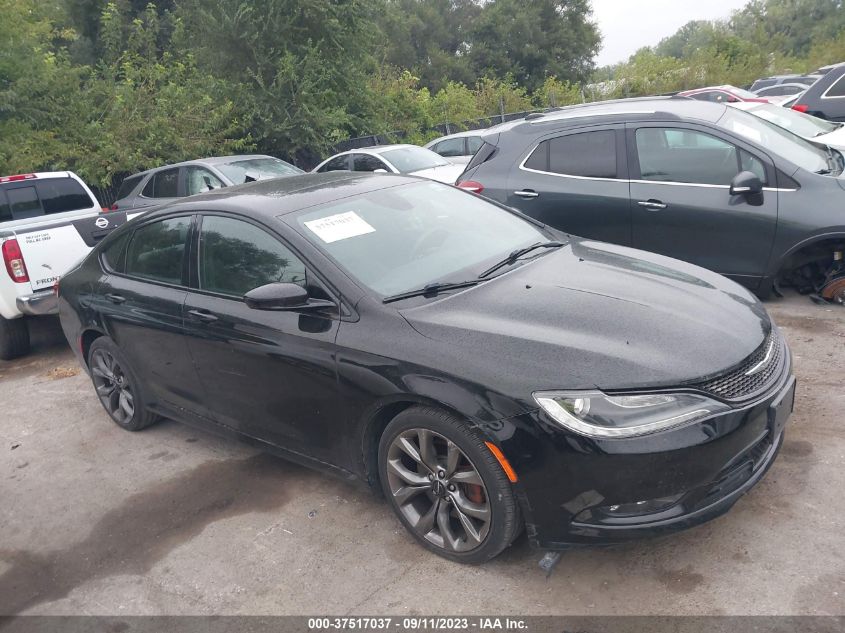 2015 CHRYSLER 200 S - 1C3CCCBG9FN582406