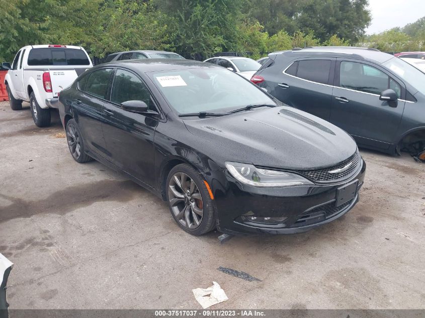 2015 CHRYSLER 200 S - 1C3CCCBG9FN582406